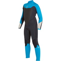 Junior Absolute Comp 4/3mm Back Zip Wetsuit BLACK SANDS 2ND